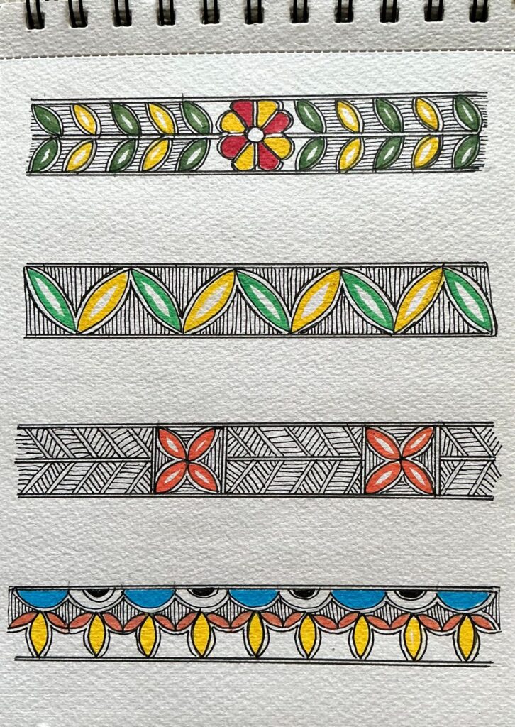 Madhubani Borders