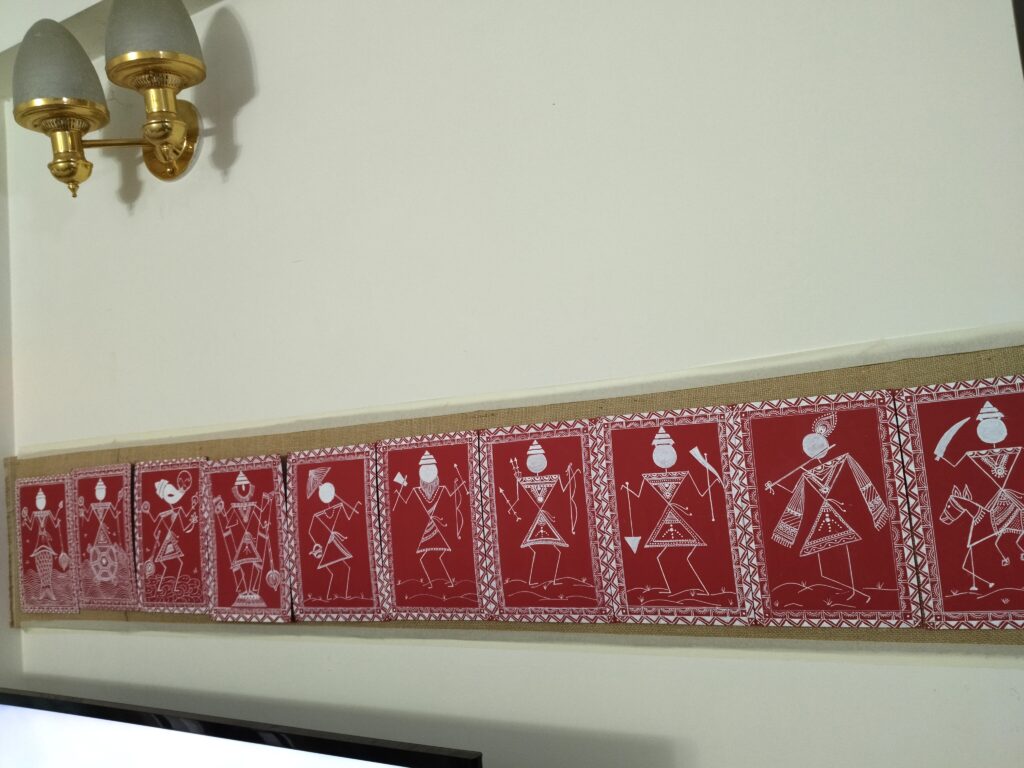 Warli Dashavatar in the drawing room