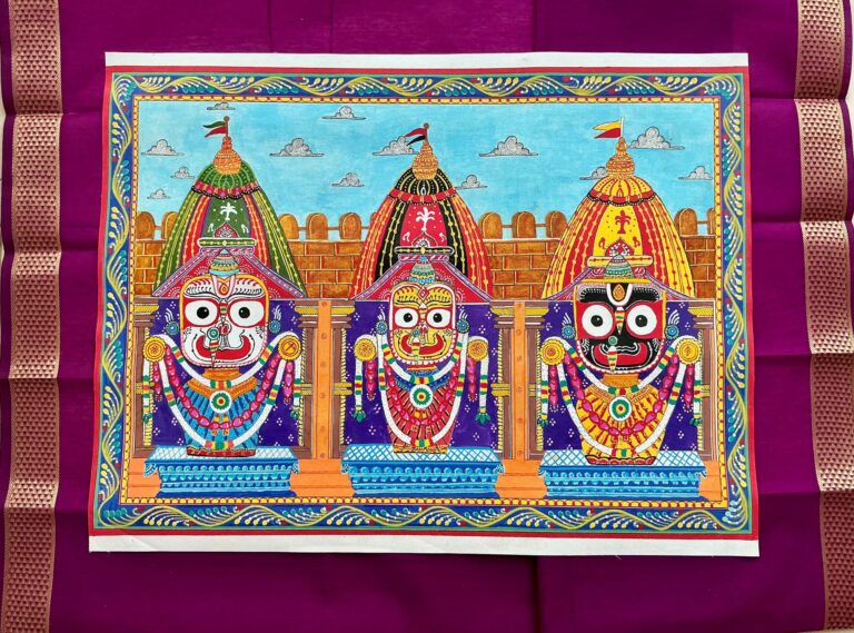 Jagannath Rath Yatra Pattachitra